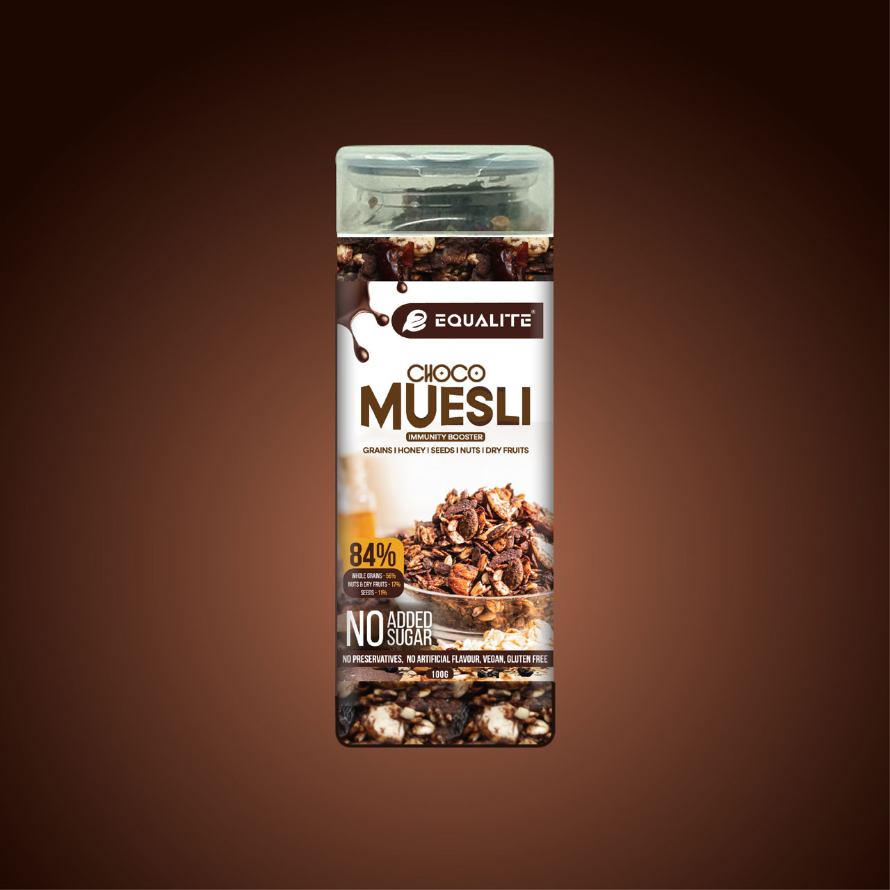 32oz Early Riser Dark Chocolate Muesli Eco-Pack